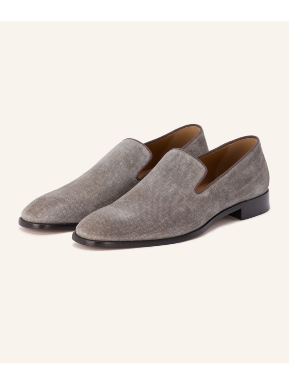 Men's Christian Louboutin, Danny flex loafers size 43 made in Italy